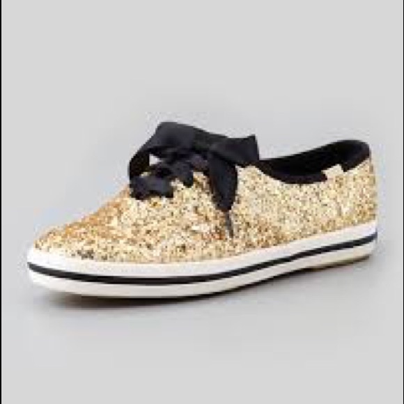 Keds Shoes - 🎈🎈🎈Women’s Gold Glitter Kate Spade New York